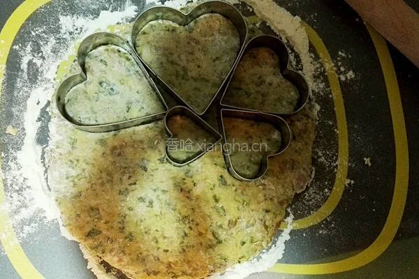 酥脆菠菜饼的做法图解7