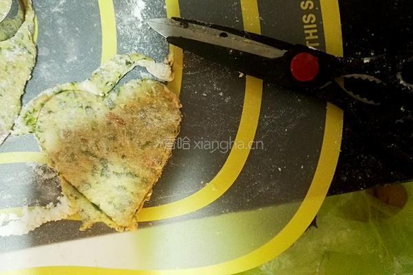 酥脆菠菜饼的做法图解8