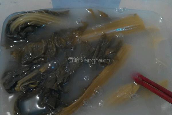 酸菜的做法图解10