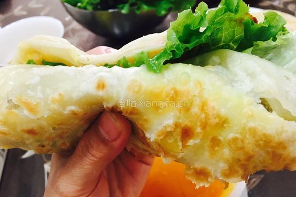 鸡蛋灌饼的做法图解17