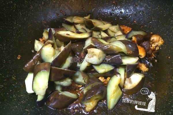 麻婆风味韭菜茄子的做法图解8