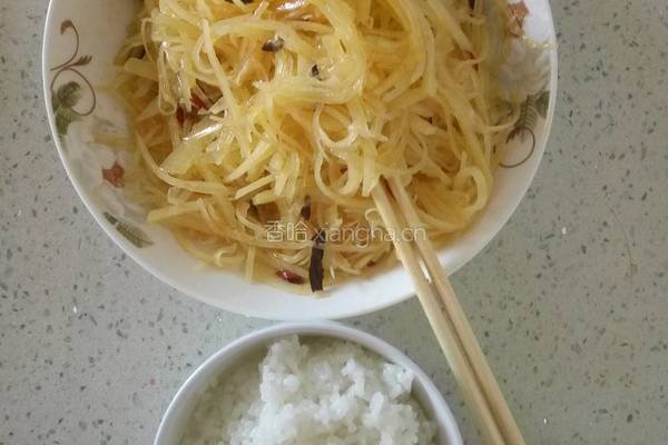 炝拌酸辣土豆丝的做法图解11