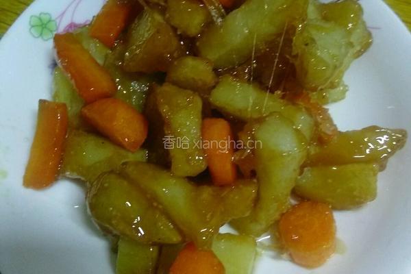双色拔丝的做法图解7