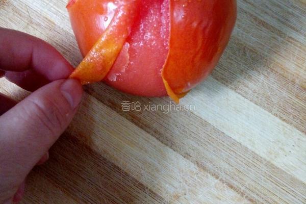 番茄汁鸡蛋面的做法图解4