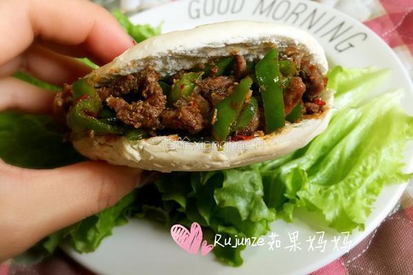 孜然牛肉夹膜的做法图解14