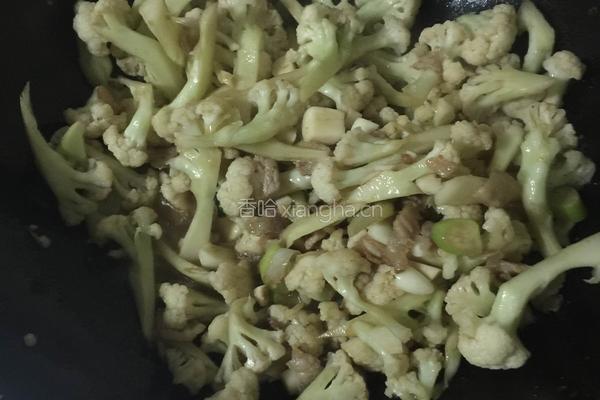 家常有机菜花的做法图解7