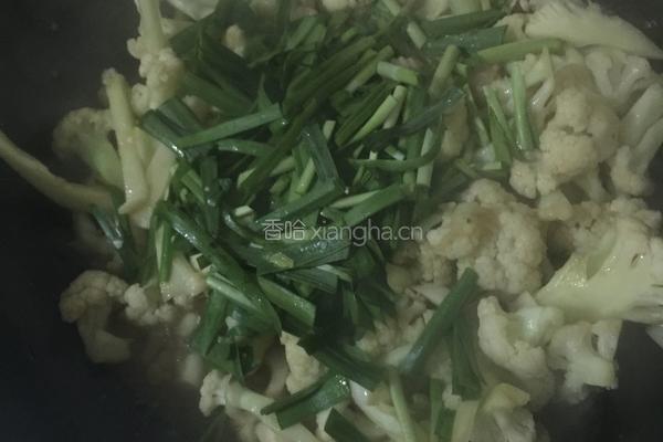 家常有机菜花的做法图解8