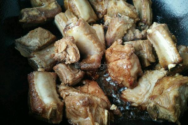 排骨炖豆角的做法图解6