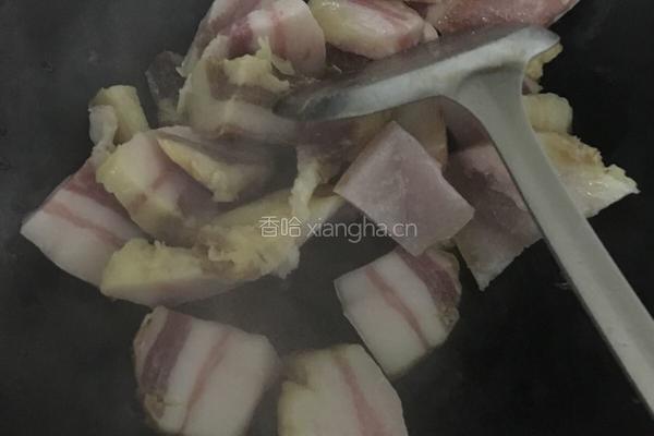腊肉炖毛笋的做法图解6