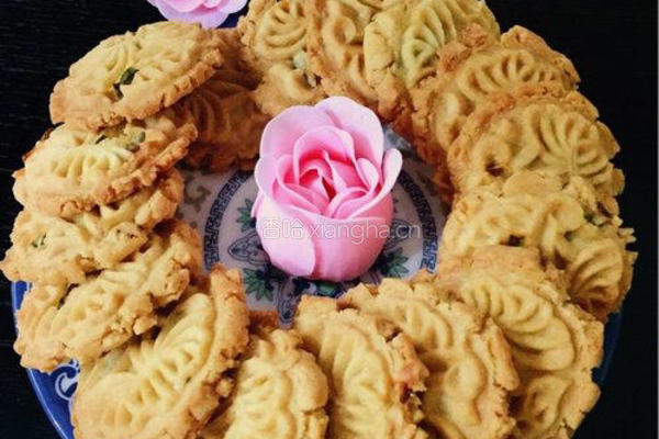 葱味飘香的咸桃酥的做法图解9