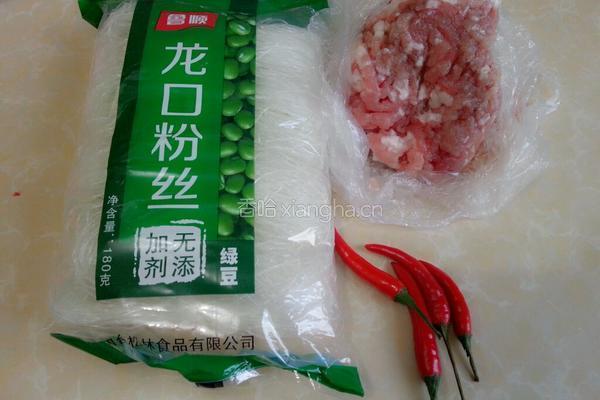 蚂蚁上树的做法图解1