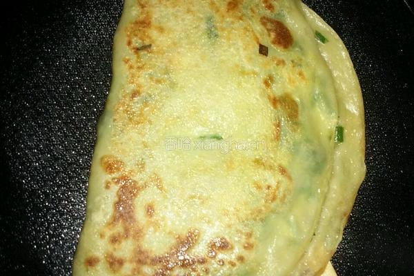 韭菜鸡蛋煎饼的做法图解6