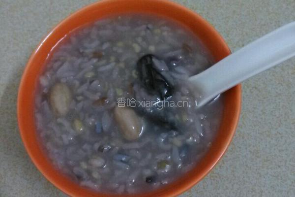 高压锅煮八宝粥的做法图解6