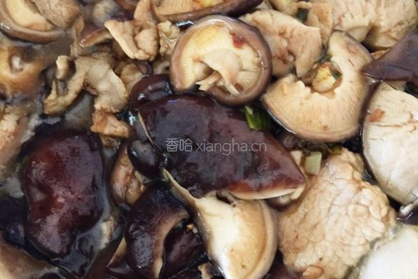 香菇炒肉片