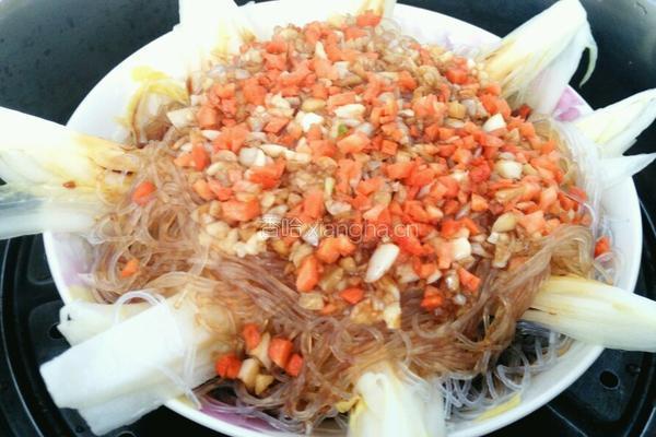 蒜蓉粉丝娃娃菜的做法图解14
