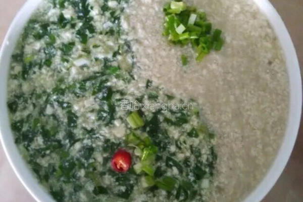 菠菜太极羹的做法图解7