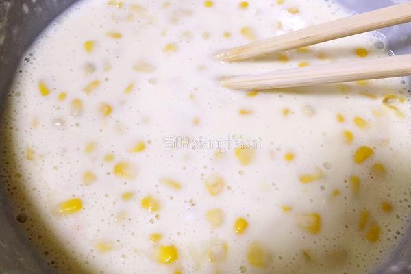 甜玉米饼的做法图解4