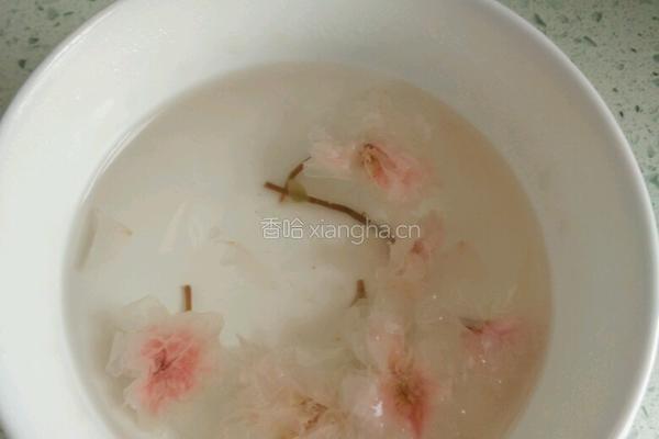 樱花水信玄饼（第一次发教程，有不足之处望多多指教！）的做法图解2