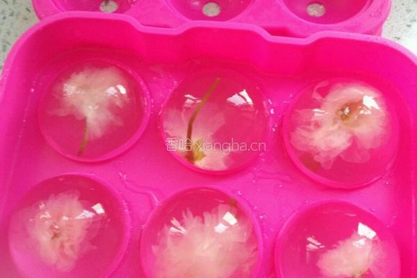 樱花水信玄饼（第一次发教程，有不足之处望多多指教！）的做法图解6