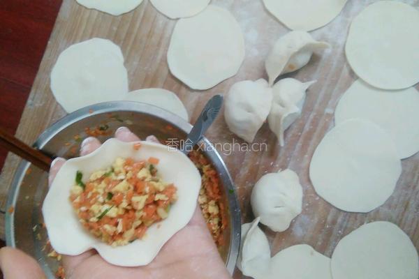 胡萝卜素馅饺子的做法图解7