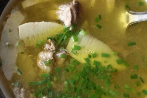 老鸭冬笋汤的做法图解5