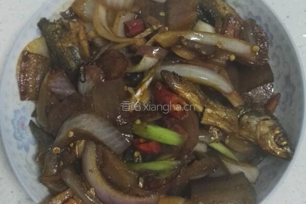 小炒腊味的做法图解8