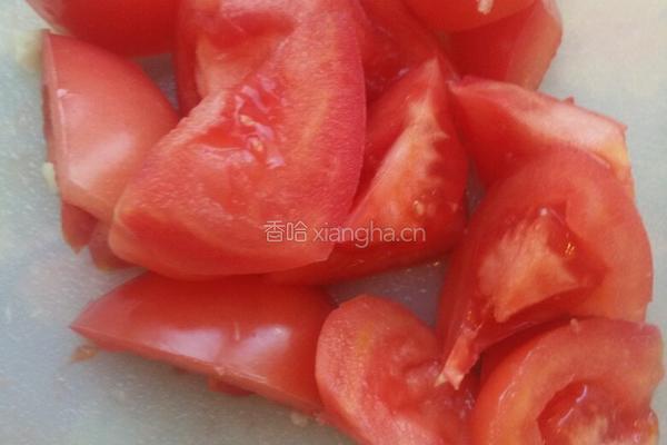 西红柿爆炒大头菜的做法图解4