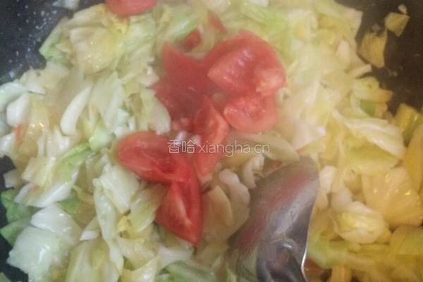 西红柿爆炒大头菜的做法图解6
