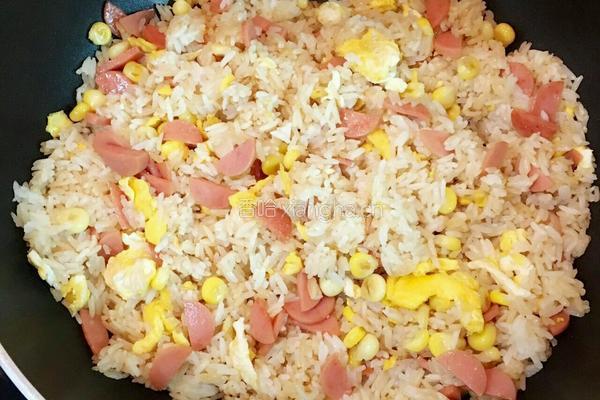 什锦炒饭的做法图解7