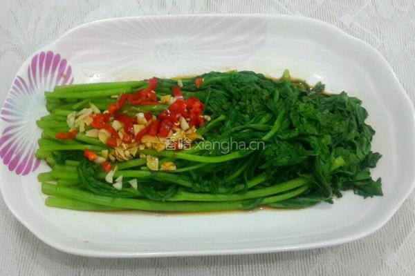 白灼茼蒿