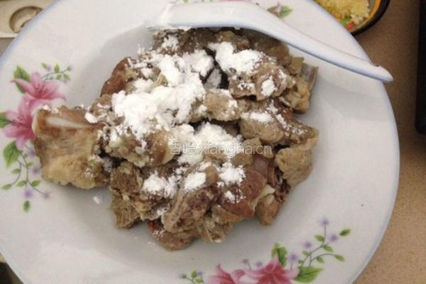 蒜香陈皮排骨的做法图解5