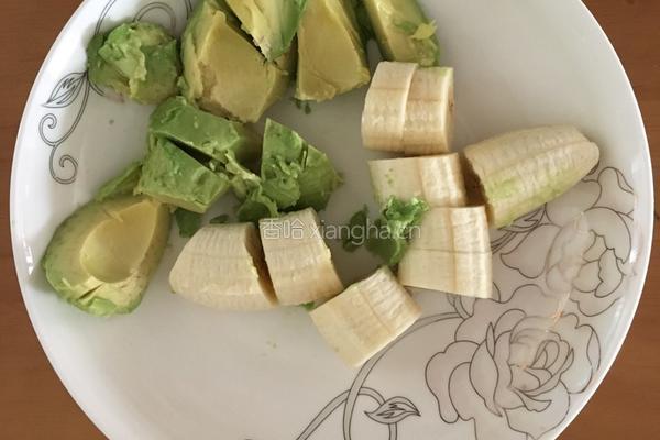 牛油果香蕉泥的做法图解3