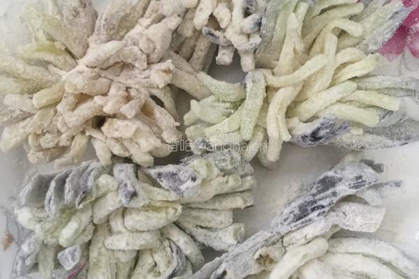 菊花茄子的做法图解5