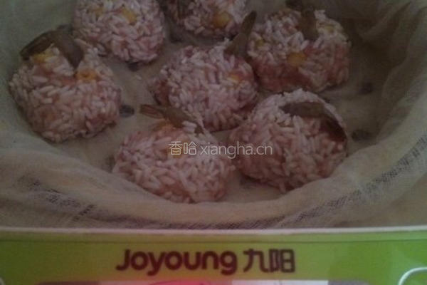 玉米珍珠虾丸的做法图解9