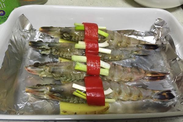 烤青虾的做法图解6