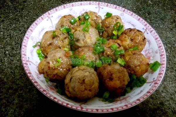 冬菇肉丸子的做法图解7