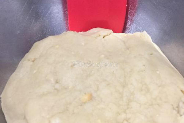 淡奶油花生酥饼的做法图解4