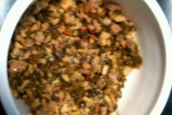 馅饼（雪菜冬笋味）的做法图解6