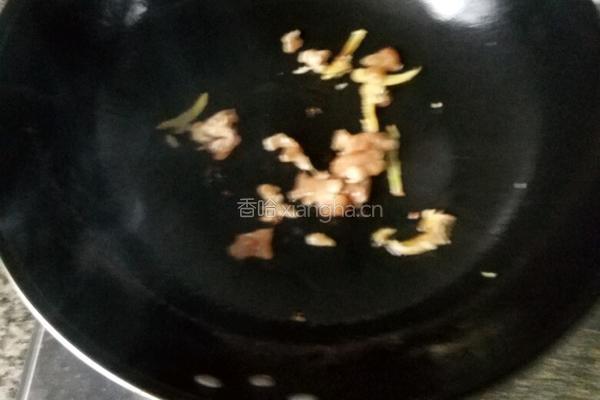 肉末香菇青菜的做法图解4