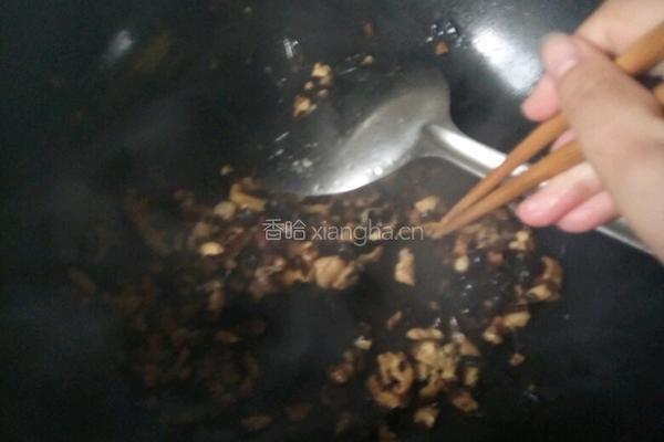肉末香菇青菜的做法图解6
