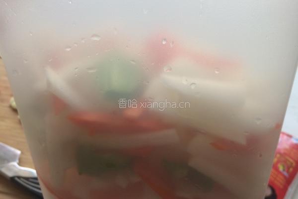 萝卜泡菜的做法图解3