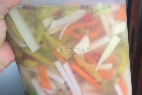 萝卜泡菜的做法图解4