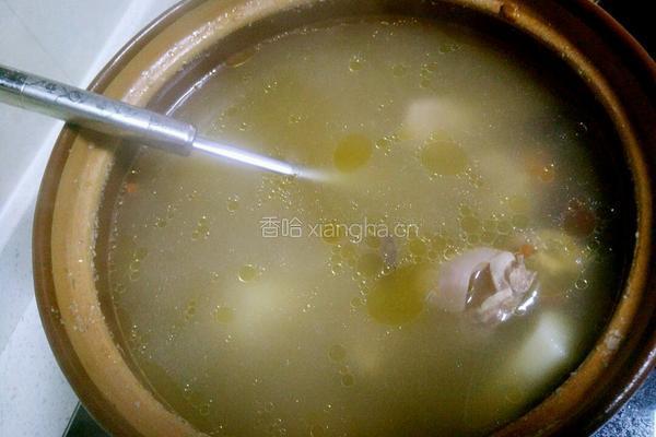 火鸡兔煲药材汤的做法图解4