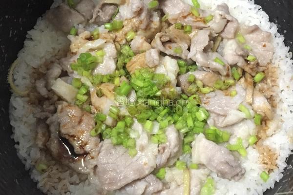 瘦肉焗饭的做法图解5