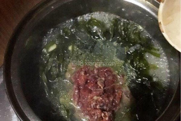 牛肉海带汤的做法图解7