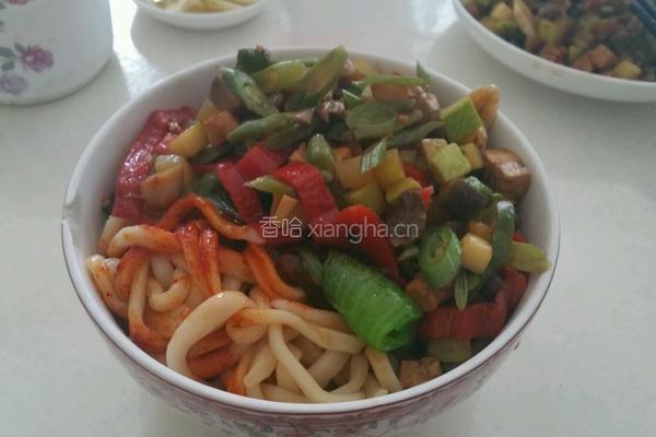 家常菜拌拉条的做法图解7