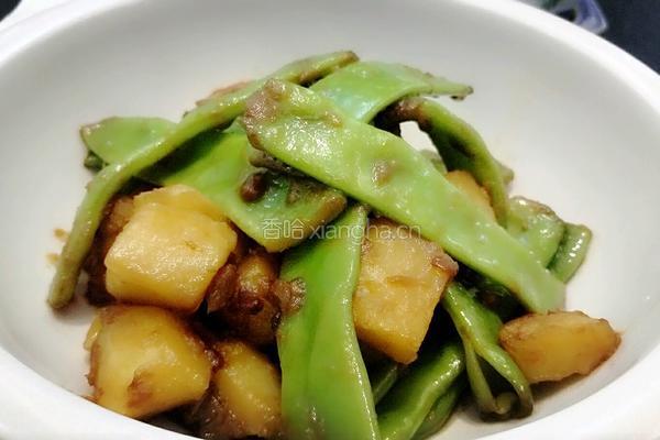 土豆炖豆角的做法图解4