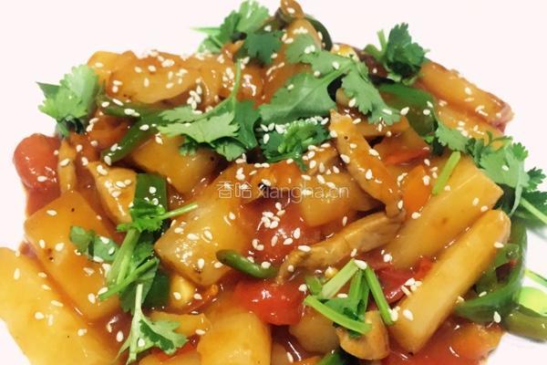茄汁山药的做法图解4