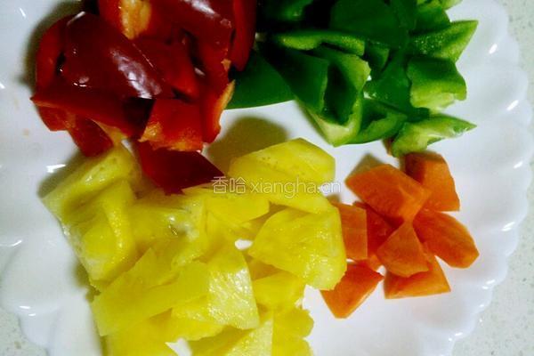 菠萝咕噜肉的做法图解4