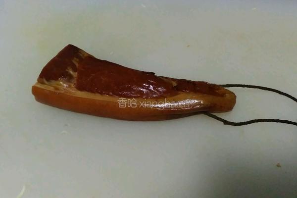 腊肉炒鲜笋的做法图解4